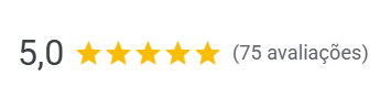 Avaliação excelente no Google